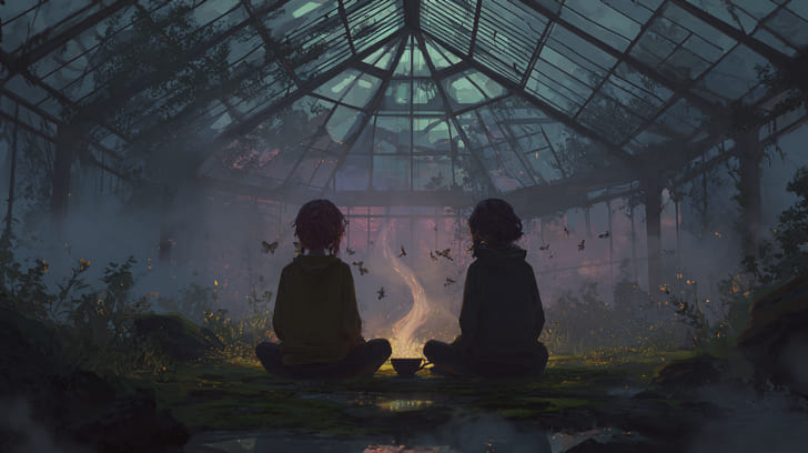 Transit Lilith Trine Natal Psyche Illustration