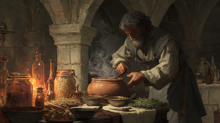 Transit Mars Conjunction Natal Ceres Illustration