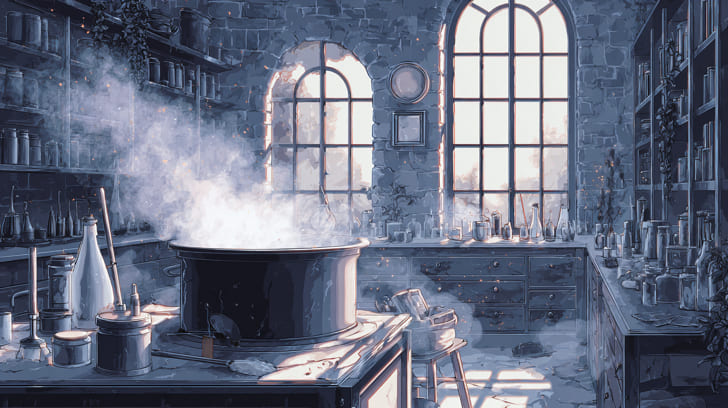 Transit Mars Conjunction Natal Hygiea Illustration