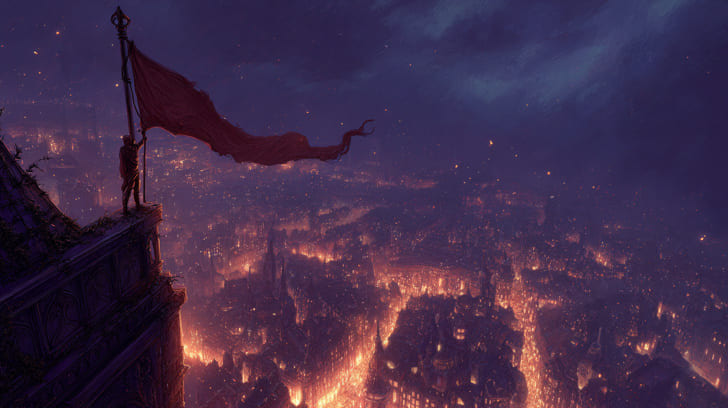 Transit Mars Conjunction Natal Midheaven Illustration