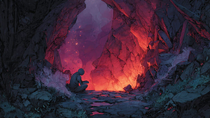 Transit Mars Conjunction Natal Pluto Illustration