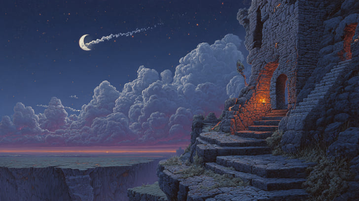 Transit Mars Conjunction Natal Saturn Illustration