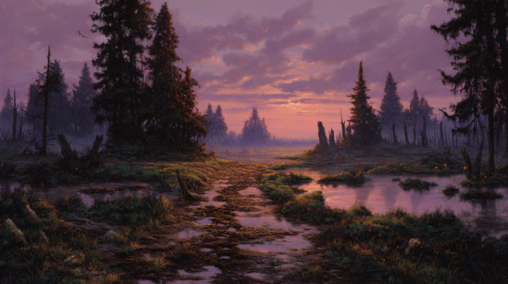 Transit Mars Conjunction Natal South Node Illustration