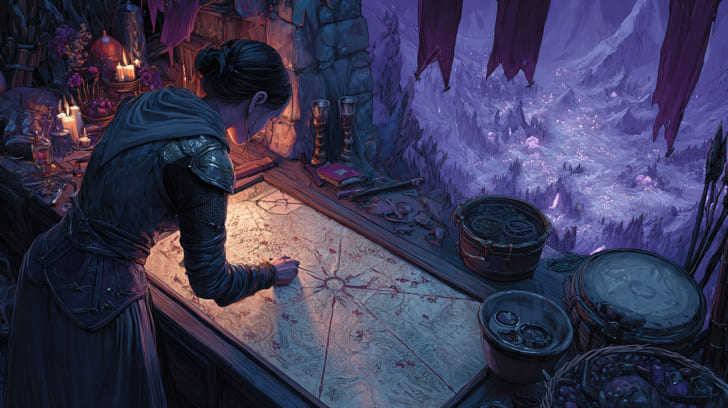 Transit Mars Opposition Natal Pallas Athena Illustration