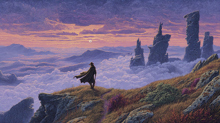 Transit Mars Sextile Natal Jupiter Illustration