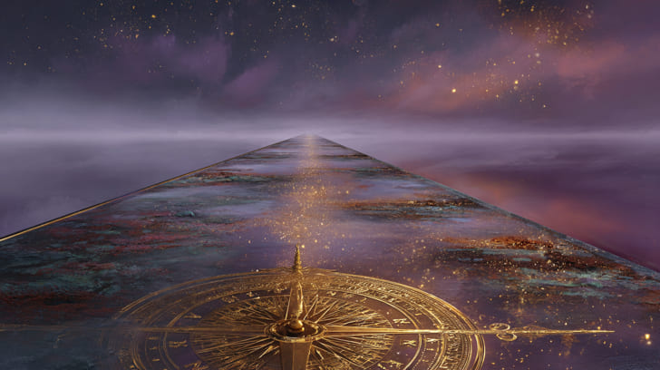 Transit Mars Sextile Natal Sun Illustration