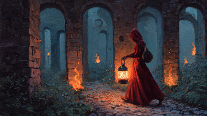 Transit Mars Sextile Natal Vesta Illustration