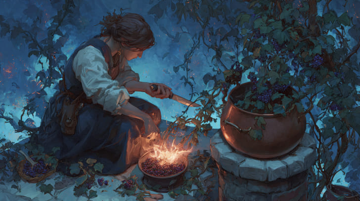 Transit Mars Square Natal Ceres Illustration