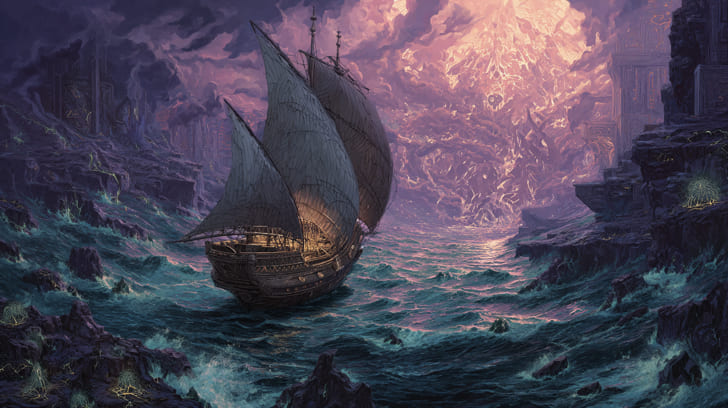 Transit Mars Square Natal Jupiter Illustration