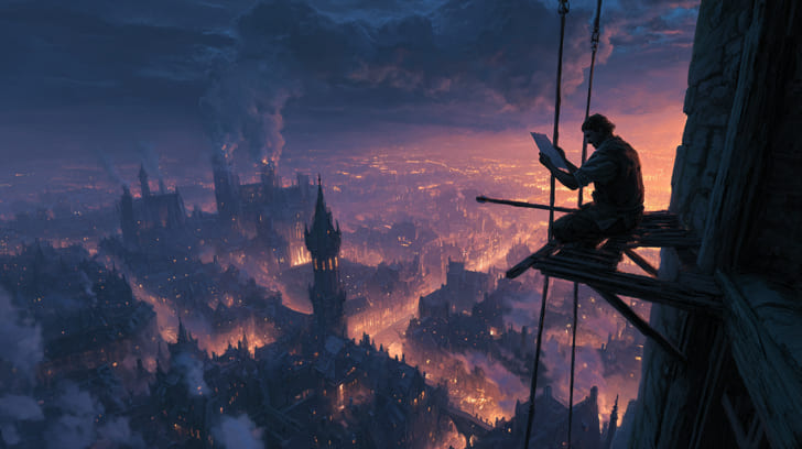 Transit Mars Square Natal Midheaven Illustration