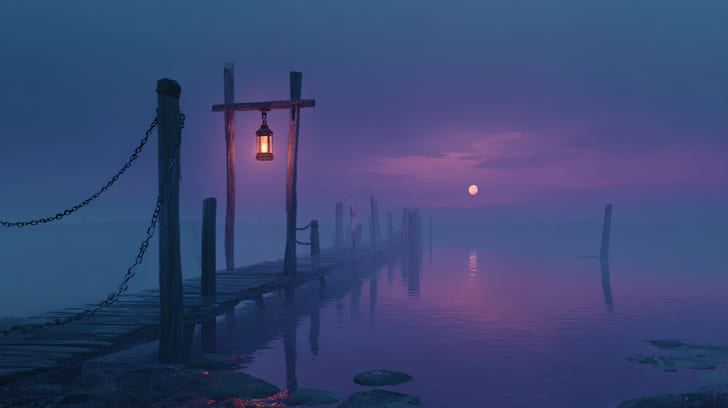 Transit Mars Square Natal Neptune Illustration