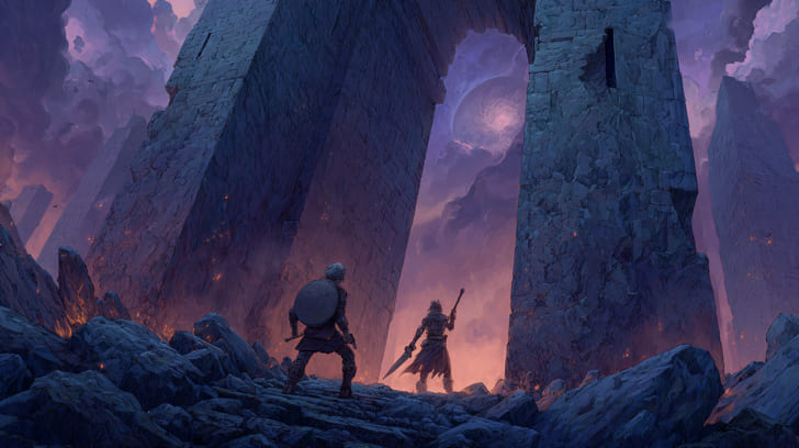 Transit Mars Square Natal Saturn Illustration