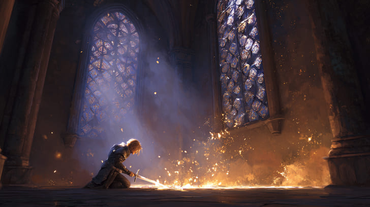 Transit Mars Square Natal Sun Illustration