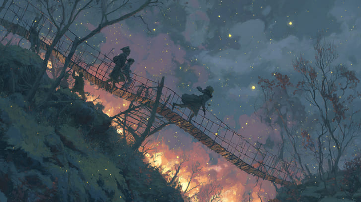 Transit Mars Square Natal Uranus Illustration