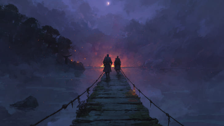 Transit Mars Trine Natal Descendant Illustration