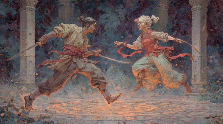 Transit Mars Trine Natal Eros Illustration