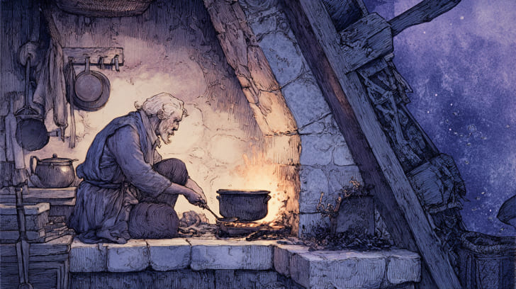 Transit Mars Trine Natal Imum Coeli Illustration