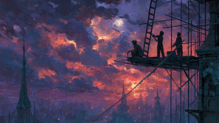 Transit Mars Trine Natal Midheaven Illustration